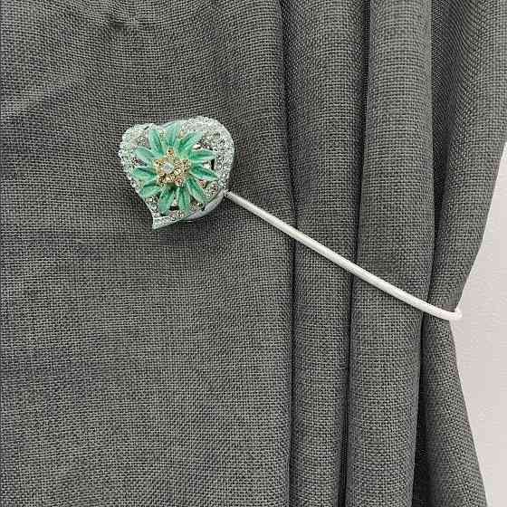 Магніти для штор та гардин "Amour" набір 2 шт М'ятний (81-211) Київ