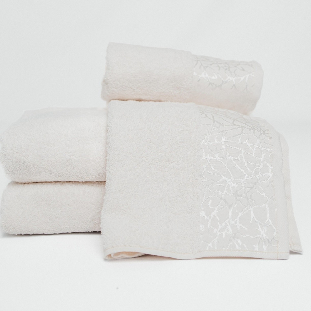 Набір Махрових рушників, Махра,Молочний,50/90 та 70/140 Київ - фото 2