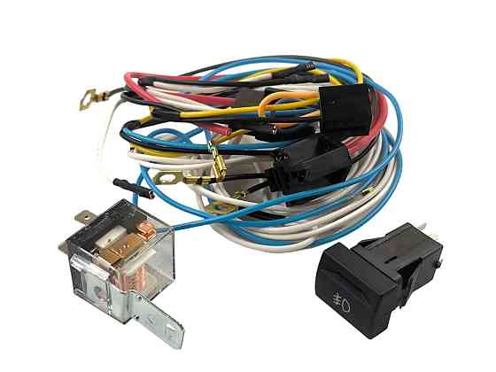 Проводка противотуманной 2170, 2171, 2172 (кнопка, реле) фары Мукачево