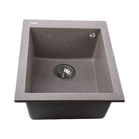 Гранитная мойка Globus Lux LAMA мокко 410х500мм (000022976) Киев