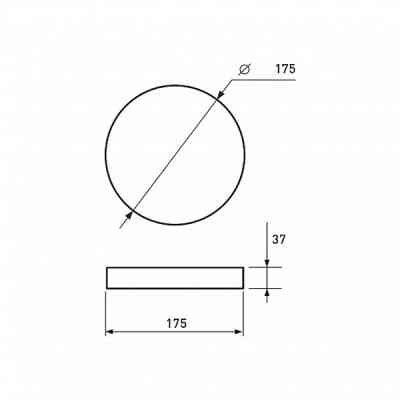 Світильник Eurolamp LED-NLR-18/50(G2) Вінниця
