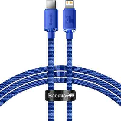 Дата кабель USB-C to Lightning 1.2m 20W blue Baseus (CAJY000203) Вінниця