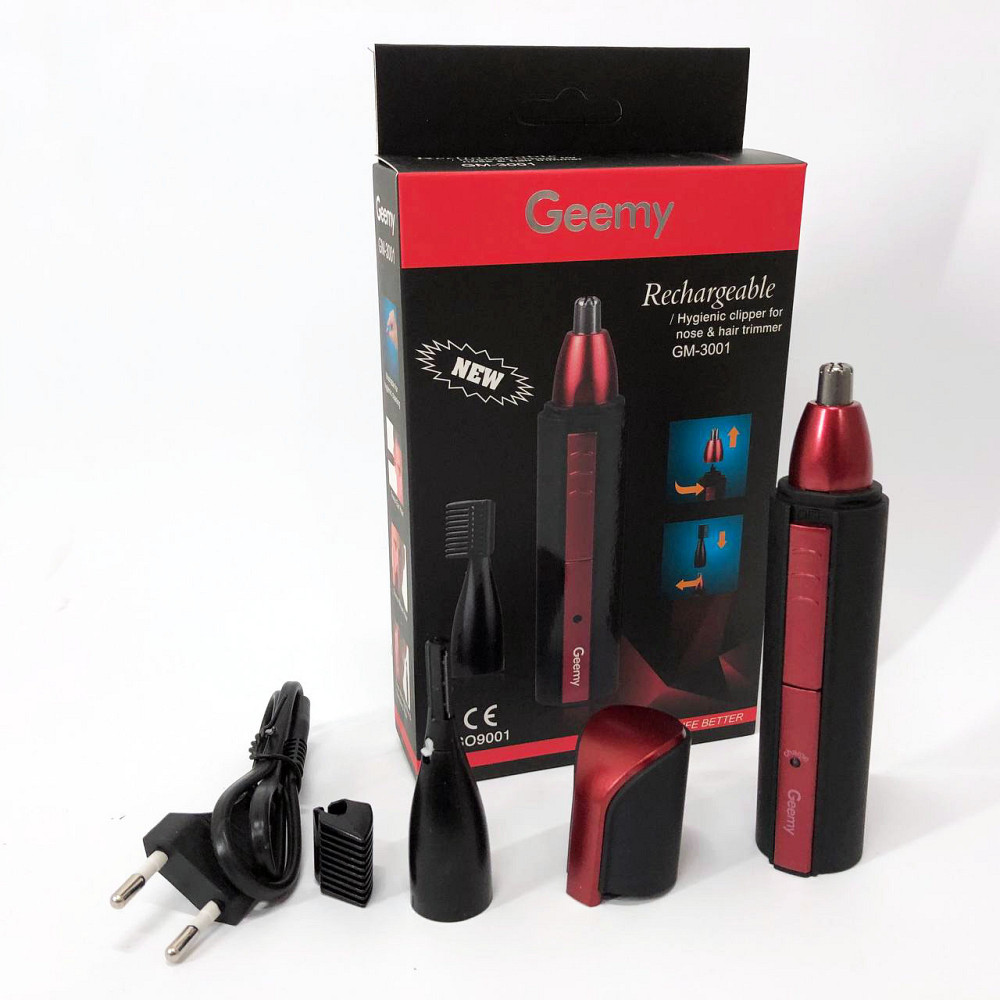 Тример для носа і вух для чоловіків Gemei, Тример насадка для носа гоління вух AY-80 Львів - фото 9