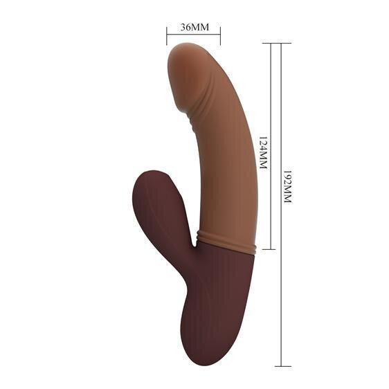 Вибратор - Pretty Love Kane Vibrator Brown Sex Aura Киев - изображение 3