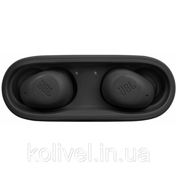 Навушники з мікрофоном JBL TWS Wave Buds Black JBLWBUDSBLK (JBLWBUDSBLK) Киев - изображение 3
