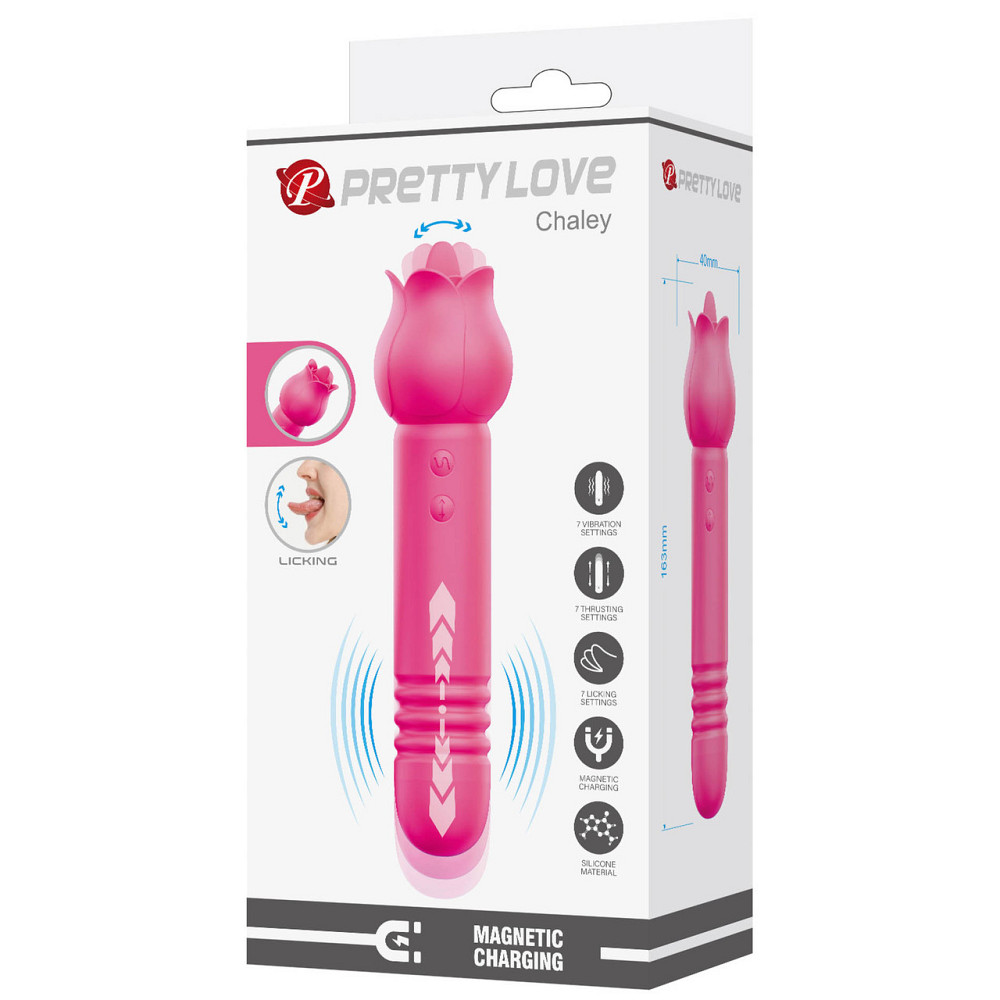 Вибростимулятор Pretty Love Chaley Dual-End Vibrator Sex Aura Киев - изображение 6