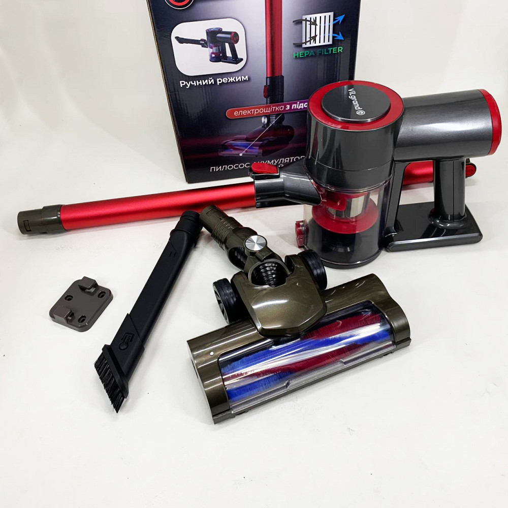 Ручний пилосос найпотужніший VILGRAND VVC0401BС 400 Вт, Вертикальний пилосос Відмінний ручний EH-94 Івано-Франківськ - фото 6