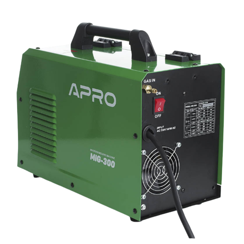 Зварювальний напівавтомат інверторний 0,8-1мм MIG-160 20-160А ел.4мм 2,5+1,5+3м APRO Житомир - фото 2