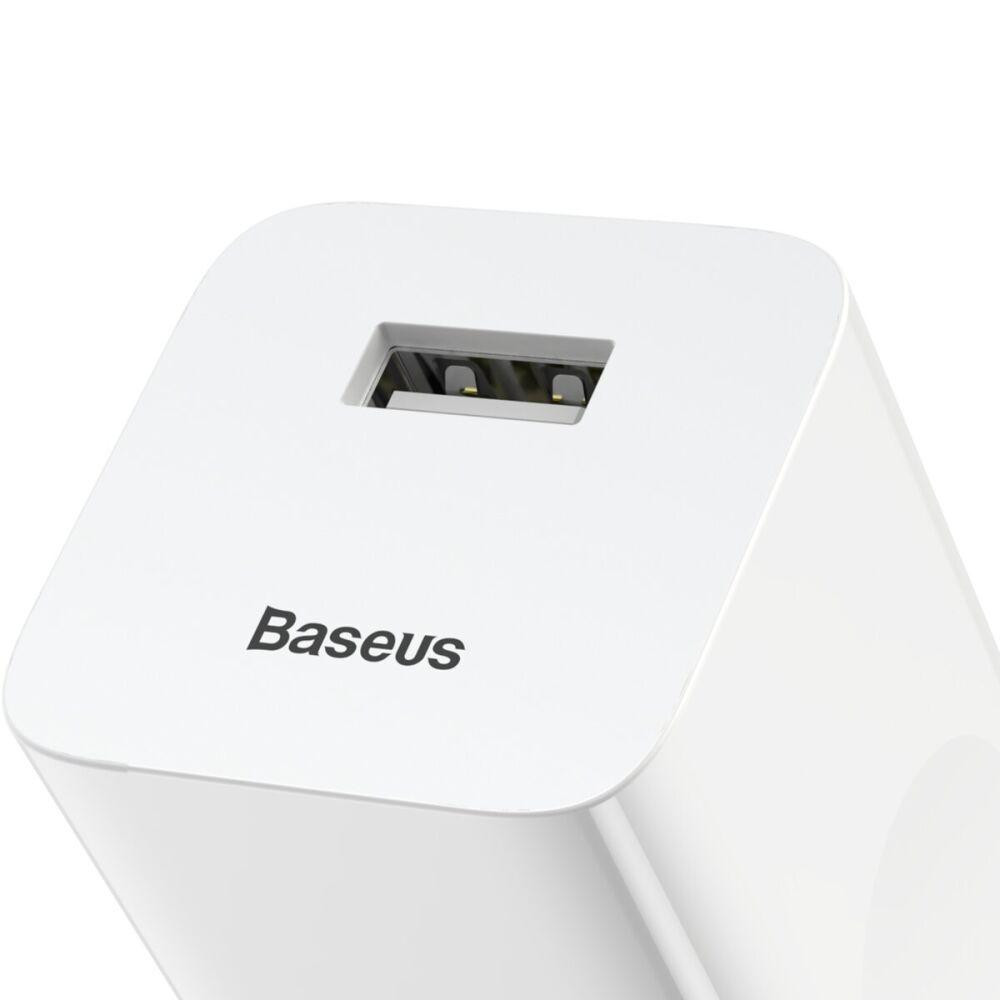 Зарядний пристрій Baseus 1USB QC3.0 12V Білий Київ - фото 3