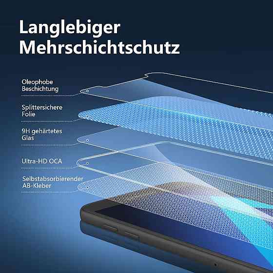 Захисне скло Newc Samsung Galaxy A5 2017 прозоре 0.33 мм 9H загартоване олеофобне антиподряпин HD bubble-free Київ