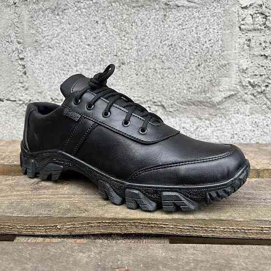 Черные мужские тактические демисезонные кроссовки для военных и охоты Львов