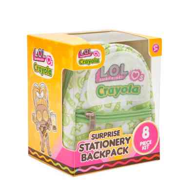 Набор для творчества Crayola Мини-рюкзак Зеленый (35054-A) Винница