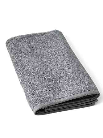 Рушник махровий Ideal Textile однотонний 50х90 см 360 г/м2 (56861134) Для рук та обличчя, сірий Чернівці