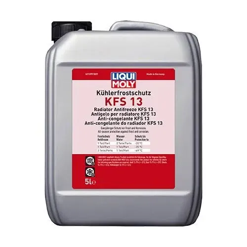 LIQUI MOLY 21140 Kühlerfrostschutz KFS 13 — Концентрат антифризу G13 (5 л) | Максимальний захист системи охолодження та алюмінієви Ковель
