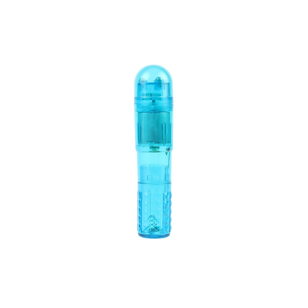 Мини-вибратор со сменными насадками Chisa Basic Luv Theory Ultimate Massager, голубой Sex Aura Киев - изображение 3