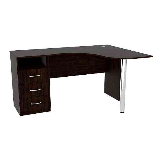 Стіл кутовий з шухлядами ОСК-4, Венге Магія, 1500/1100/760 Львів