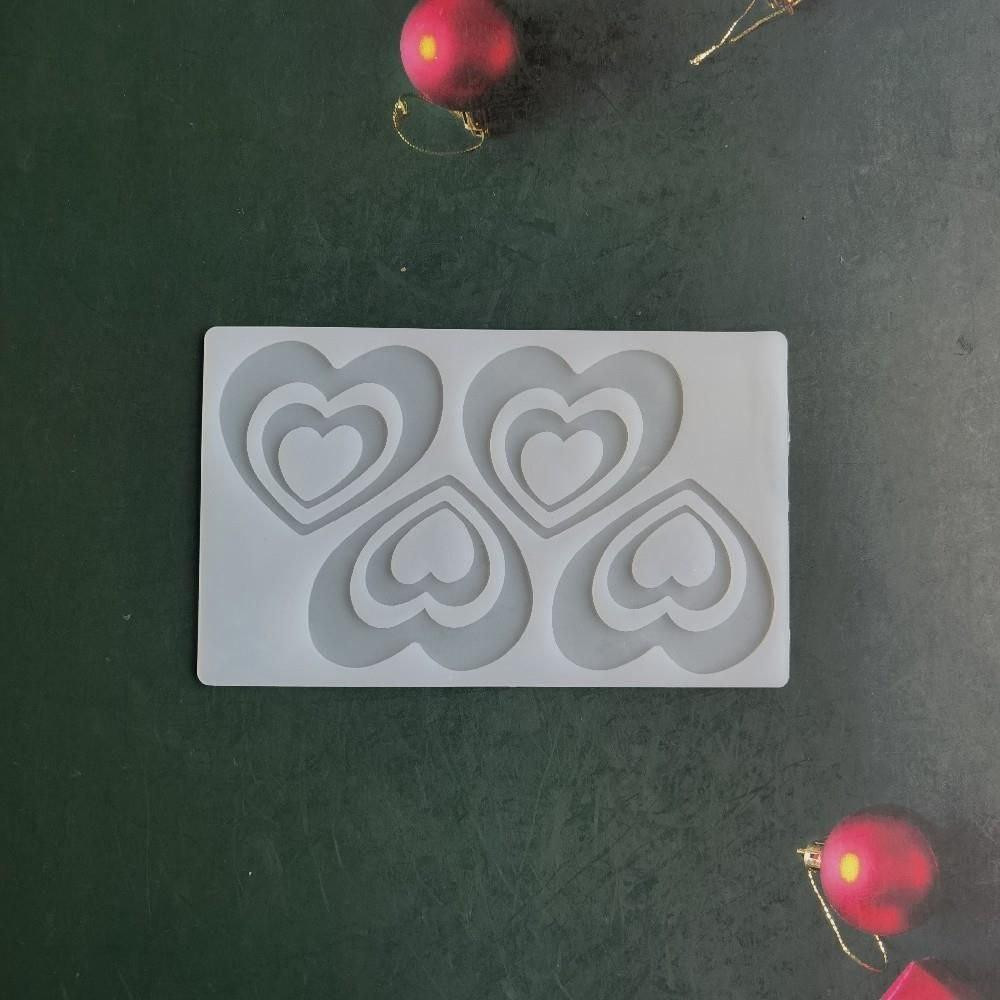 Формочка для шоколаду Сердечка 189 на 115 мм сірий Київ - фото 9