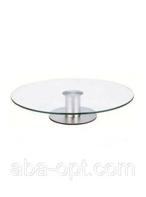 Подставка под торт стеклянная Кристалл Ø 35 см (шт) Одесса - изображение 1