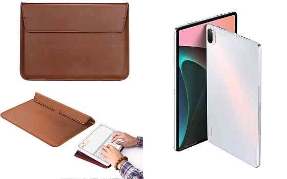 Чохол-конверт VitoCase для Xiaomi Mi Pad 5 10.9, Mi Pad 5 Pro 10.9, з функцією підставки для планшета Коричневий Київ