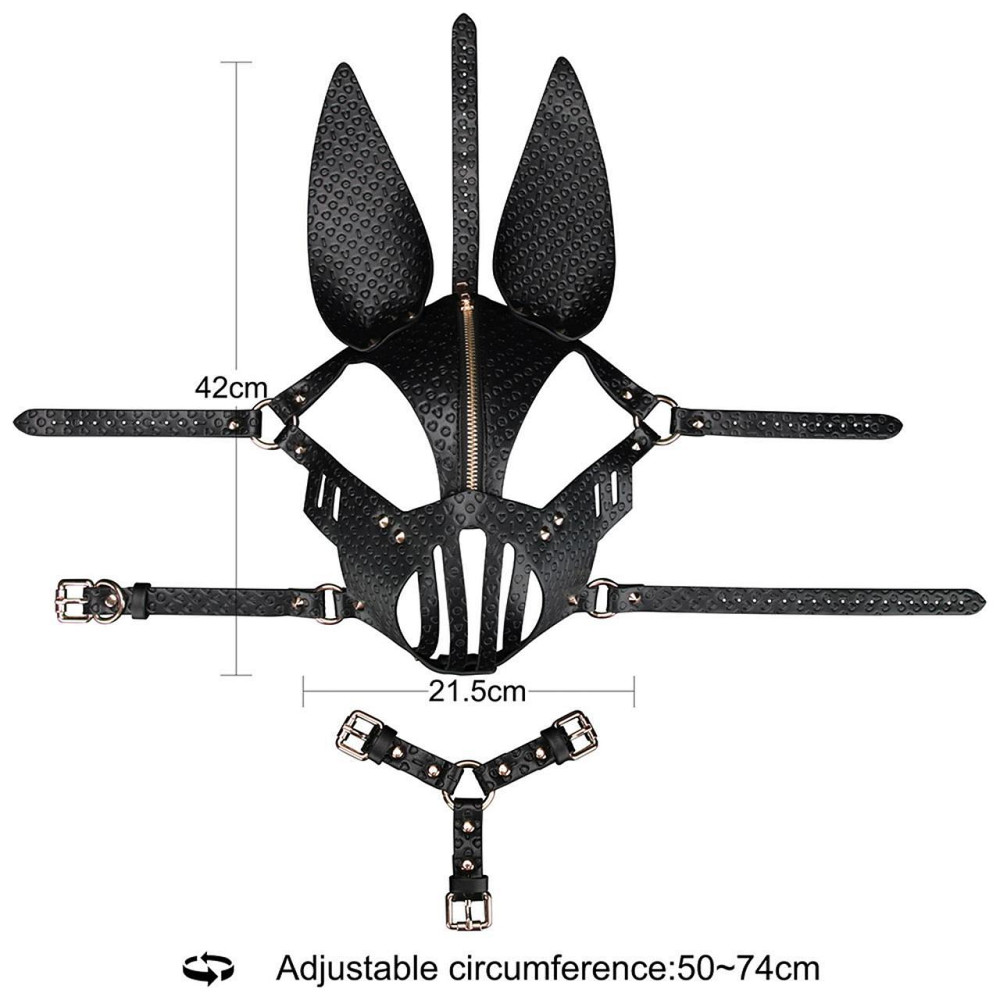 Маска - Rebellion Reign Dark Bunny Mask Sex Aura Київ - фото 9