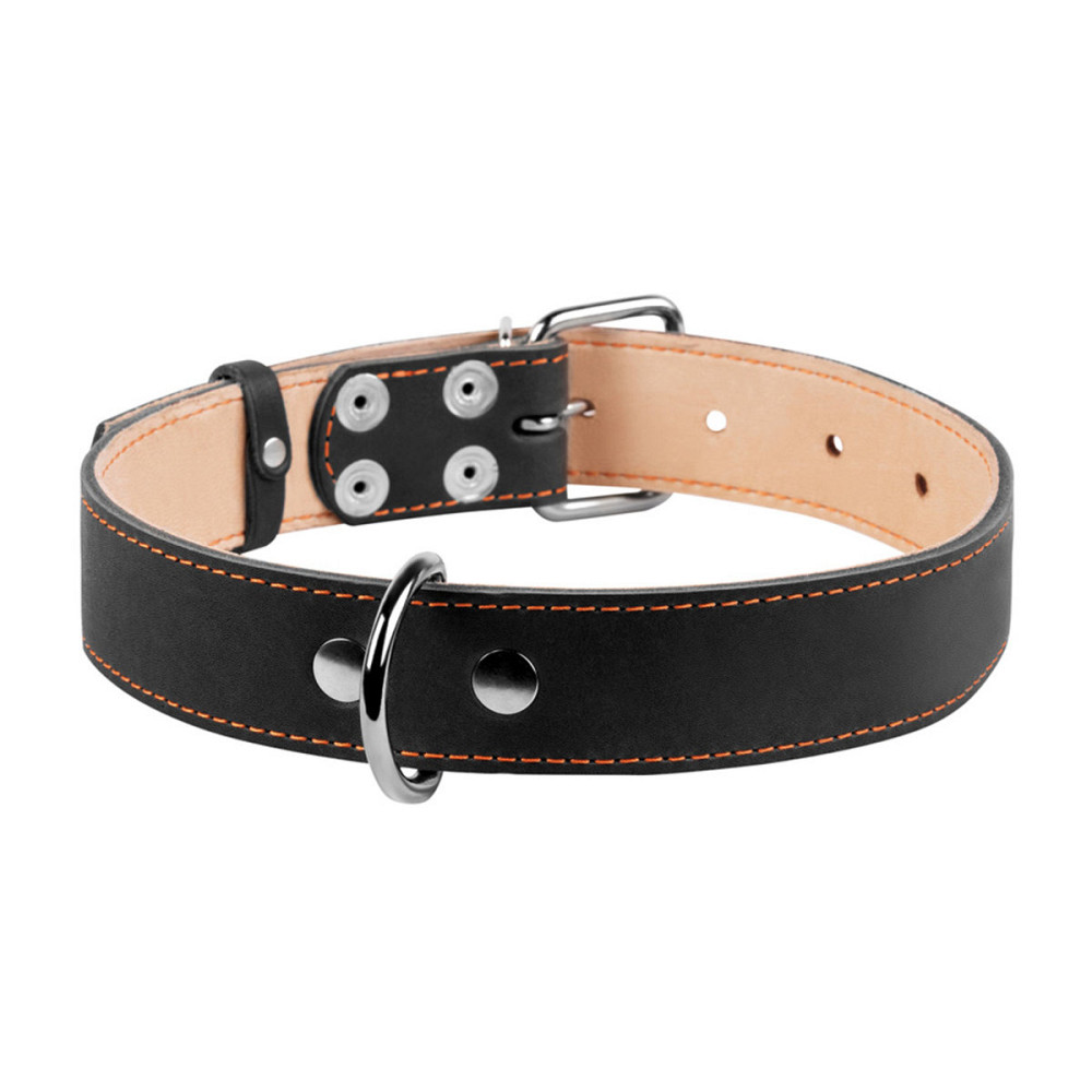 Нашийник "CoLLaR" подвійний (ширина 35мм, довжина 48-63см) чорний Київ - фото 2