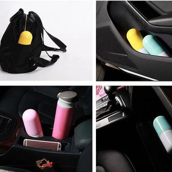 Компактный зонтик в капсуле-футляре Желтый, маленький зонт в капсуле. Цвет: желтый OF-47 Львов - изображение 13