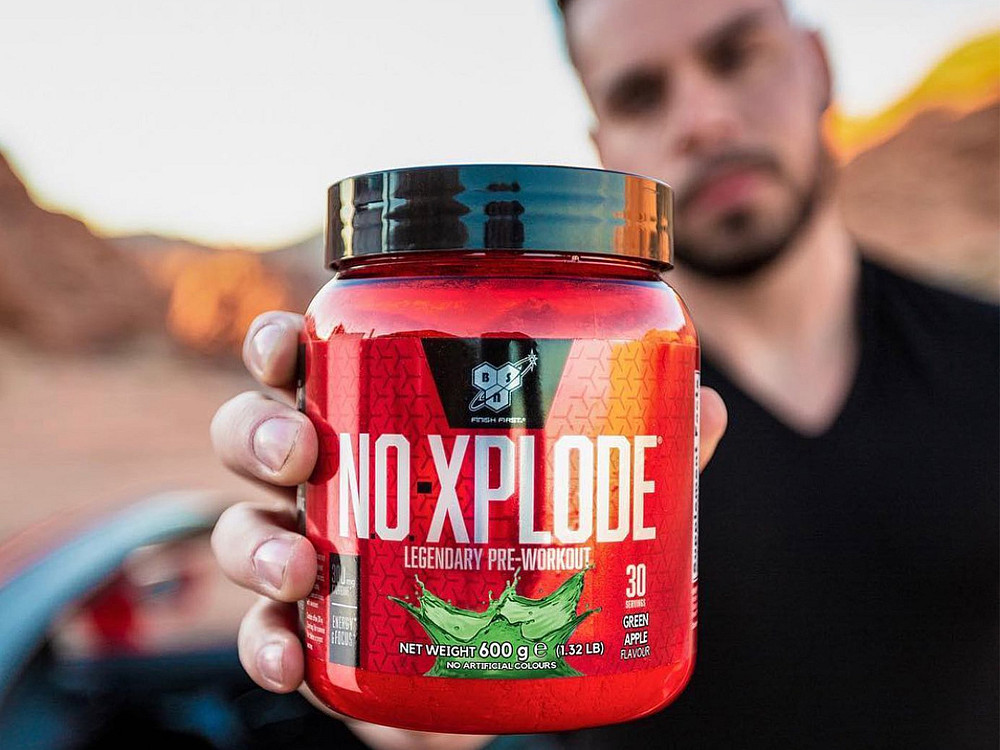 Предтренировочный комплекс BSN N.O. Xplode 390 g (Green apple) EU Луцк - изображение 2
