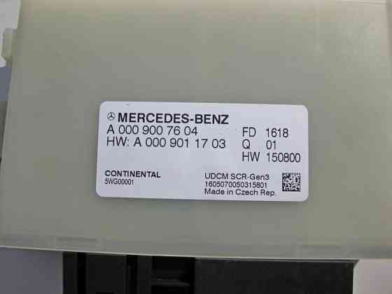 Mercedes-Benz  A0009007604 Блок управління системою нейтралізації ОГ CLS C257 GLC X253 C253 A-Class W177 C-Class W205 E-Class W213 S-Class W222 Одеса