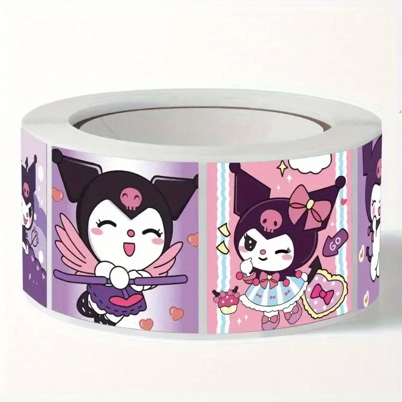 Набір милих кавайних стікерів в різних образах Kuromi – 500 шт, 10 дизайнів Київ - фото 3