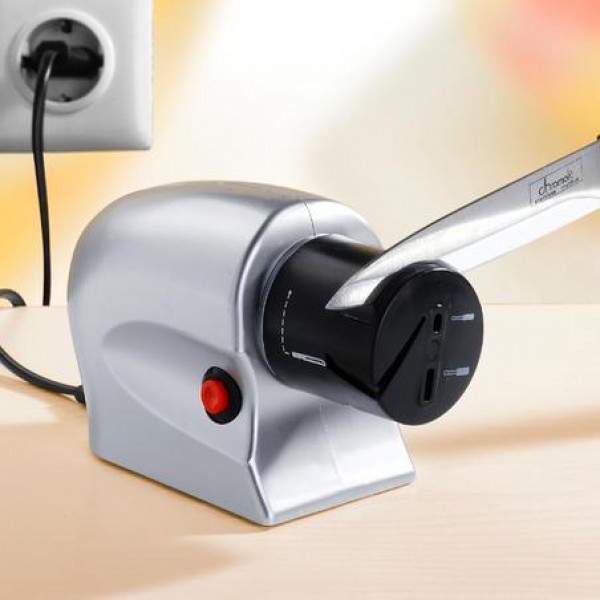 Міні точильний верстат ELECTRIC SHARPENER 220 В, Побутова електроточила для ножів, Ножеточка OM-327 від мережі Київ - фото 6