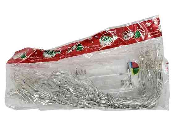 Гирлянда 40LED мульти 5м 3батар 0370-23 ТМ PRC Киев