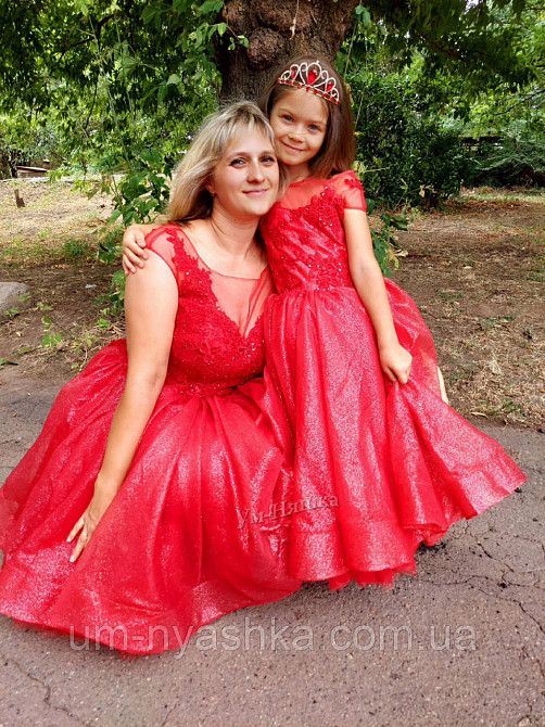 Платья FAMILY LOOK на годик, FAMILY LOOK мама-дочка Кривой Рог - изображение 2