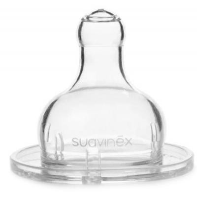 Соска Suavinex Силиконовая для густой еды, 4+мес, 1 шт (300841) Винница - изображение 1
