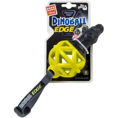 Іграшка для собак GiGwi Push to mute Дінобол Т-рекс Едж 28 см (2329) Вінниця