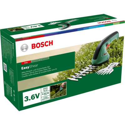 Кусторез Bosch Bosch EasyShear, 3.6В, 1х1.5Ач, лезвие 12см, шаг реза 8мм (0.600.833.303) Винница - изображение 4