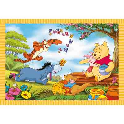 Пазл Clementoni 4 в 1 Winnie the Pooh, 12,16,20 та 24 елементи (21514) Вінниця