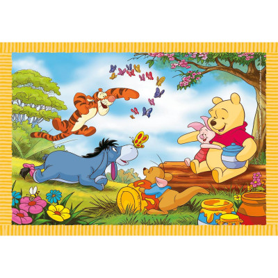 Пазл Clementoni 4 в 1 Winnie the Pooh, 12,16,20 и 24 элемента (21514) Винница - изображение 2