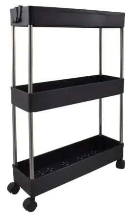 Мобільний стелаж-органайзер 3 яруси на колесиках (Storage Trolley) Луцьк