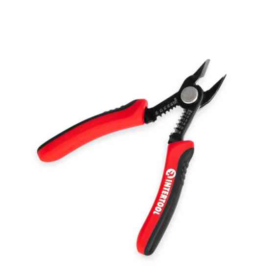 Бокорізи 150мм для електроніки, зняття ізоляції, червоно-чорні ручки (0,8-2,6мм) Мукачево