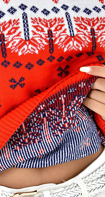 Светр зі сніжинками (48) Київ - фото 7