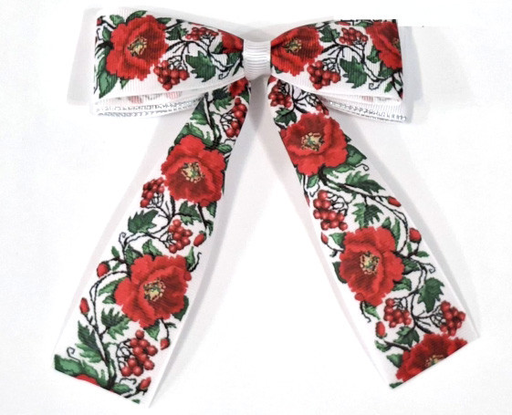 Шпилька для волосся в українському стилі Бант Макі Київ - фото 1