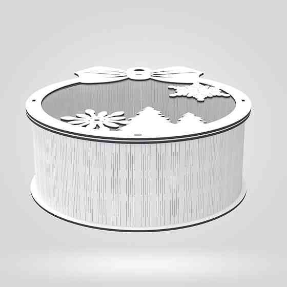 Подарочная коробка EKOSTAR d200 h80 Киев