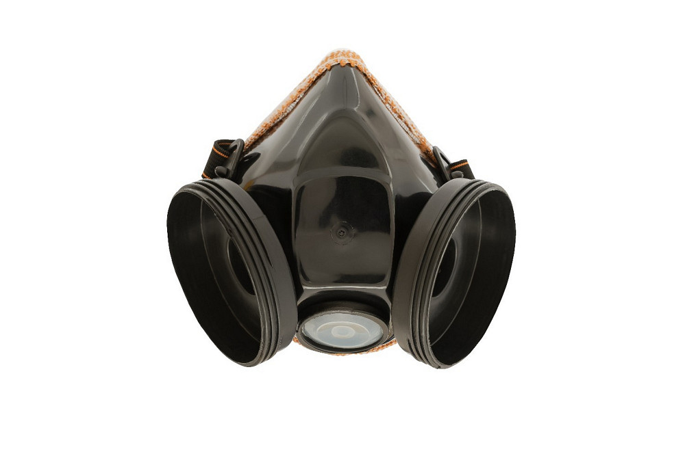 Респіратор-напівмаска протипиловий MASTERTOOL FFP1 R EN 149 2 змінних протиаерозольних фільтри P1 82-0185 Коломия - фото 3