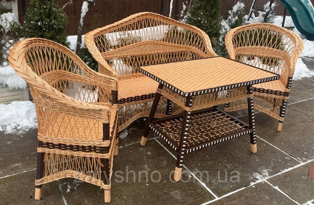Набор плетеной мебели с ротанга Киев - изображение 7