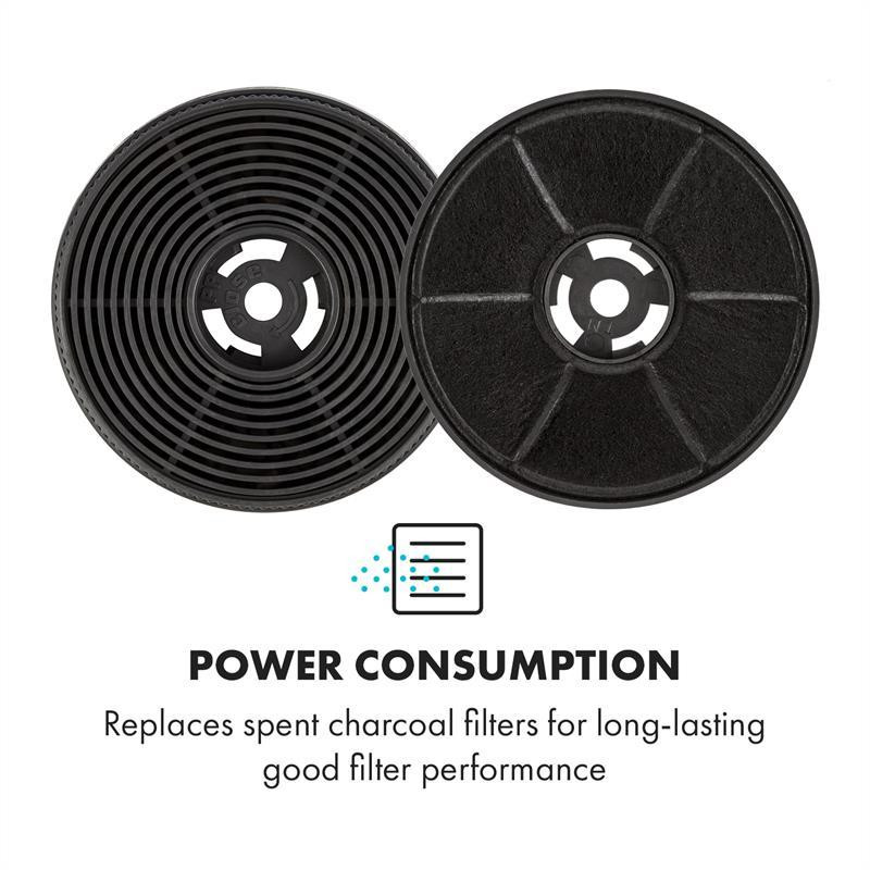 Вугільний фільтр для витяжок Запчастина 2 фільтри для режиму рециркуляції Ø 10,5 см (Німеччина, читати опис) Рівне - фото 3