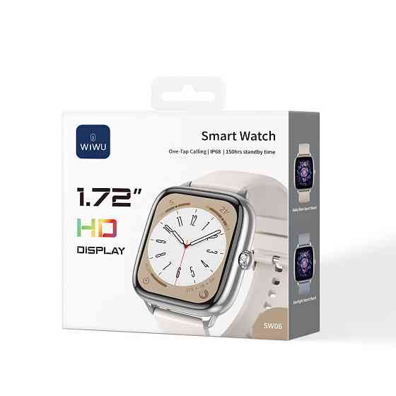 Смарт-часы WIWU Smart Watch SW06 Silver Одесса