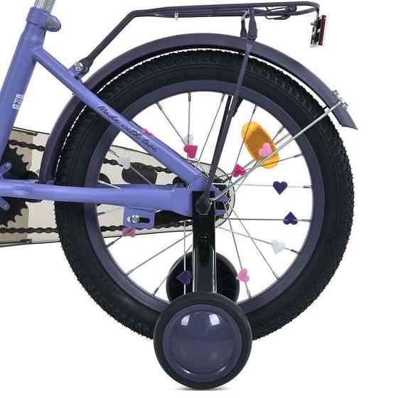 Велосипед дитячий MB 14043-1 колеса 14 дюймів, фіолетовий Вінниця