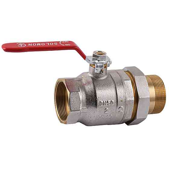 Кран кульовий з американкою SOLOMON 2″ ПОСИЛЕНИЙ 0021042 (000015718) Київ