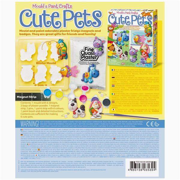 Набор для создания магнитов из гипса 4M Домашние питомцы (00-03539) Харьков - изображение 9