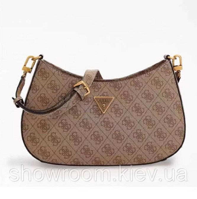 Жіноча сумочка на плече Guess (H7-13) light brown Київ - фото 1